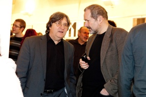 Děkan FPF SU prof. Zdeněk Stuchlík a doc. Pavel Mára 003